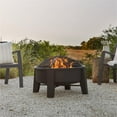 thumbnail image 2 of Real Flame Forsyth Wood-Burning Iron Fire Pit in Black, 2 of 11