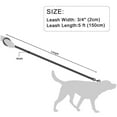 thumbnail image 5 of Pet Artist Genuine Leather Dog Leash Walking Leashes with Soft Handle Heavy Duty for Medium Large Dogs, 5 of 7