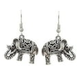 thumbnail image 5 of fenteer 4xVintage Tibetan Earring Elephant Dangle Earrings 4 Pcs, 5 of 8