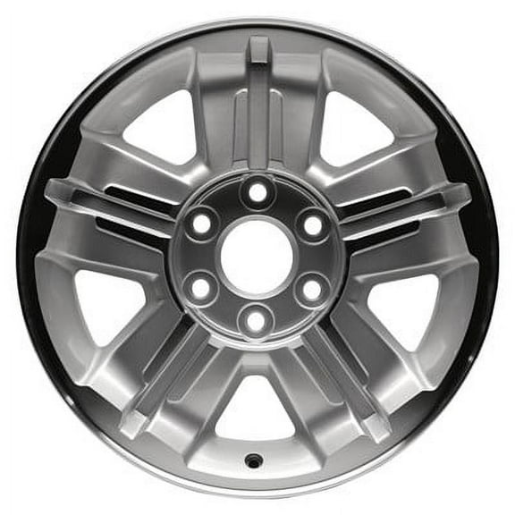KAI 18 X 8 Reconditioned OEM Aluminum Alloy Wheel, Machined and Light Silver Metallic, Fits 2007-2007 Chevrolet Silverado Classic