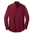 thumbnail image 4 of Port Authority Tall Crosshatch Easy Care Shirt-LT (Red Oxide), 4 of 4