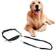 thumbnail image 4 of Cuerda de tracción manos libres para adiestramiento de mascotas (negra), riñonera impermeable y correa elástica para perros, 4 of 8