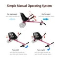 thumbnail image 6 of Hoverboard seat Attachment, Hoverboard go Kart for Adults & Kids, Accessories to Transform Hoverboard into go cart, Hover carts for self Balancing Scooter, Pink, 6 of 11