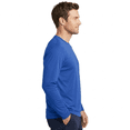thumbnail image 3 of GOLDENROW Long Sleeve Crewneck T-Shirt, Men's Pure Dry Fit Poly Shirt, Royal, 2XL, 3 of 5