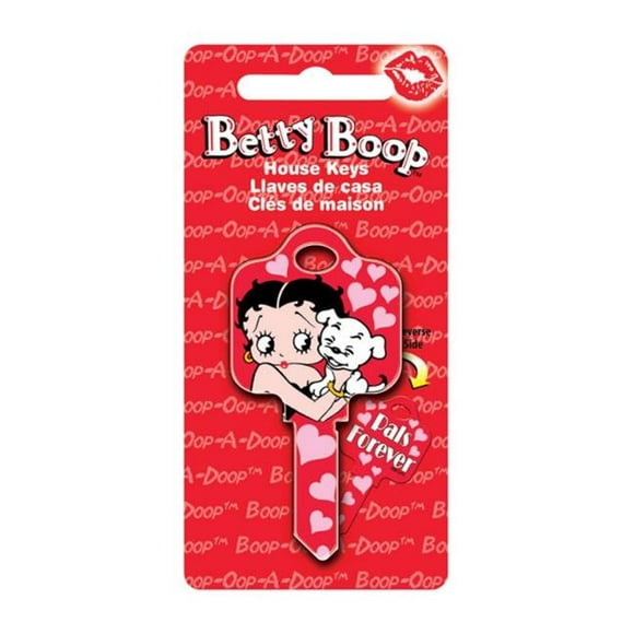 Howard Keys 87669 Betty Boop Pals Forever Key - SC1 - pack of 5