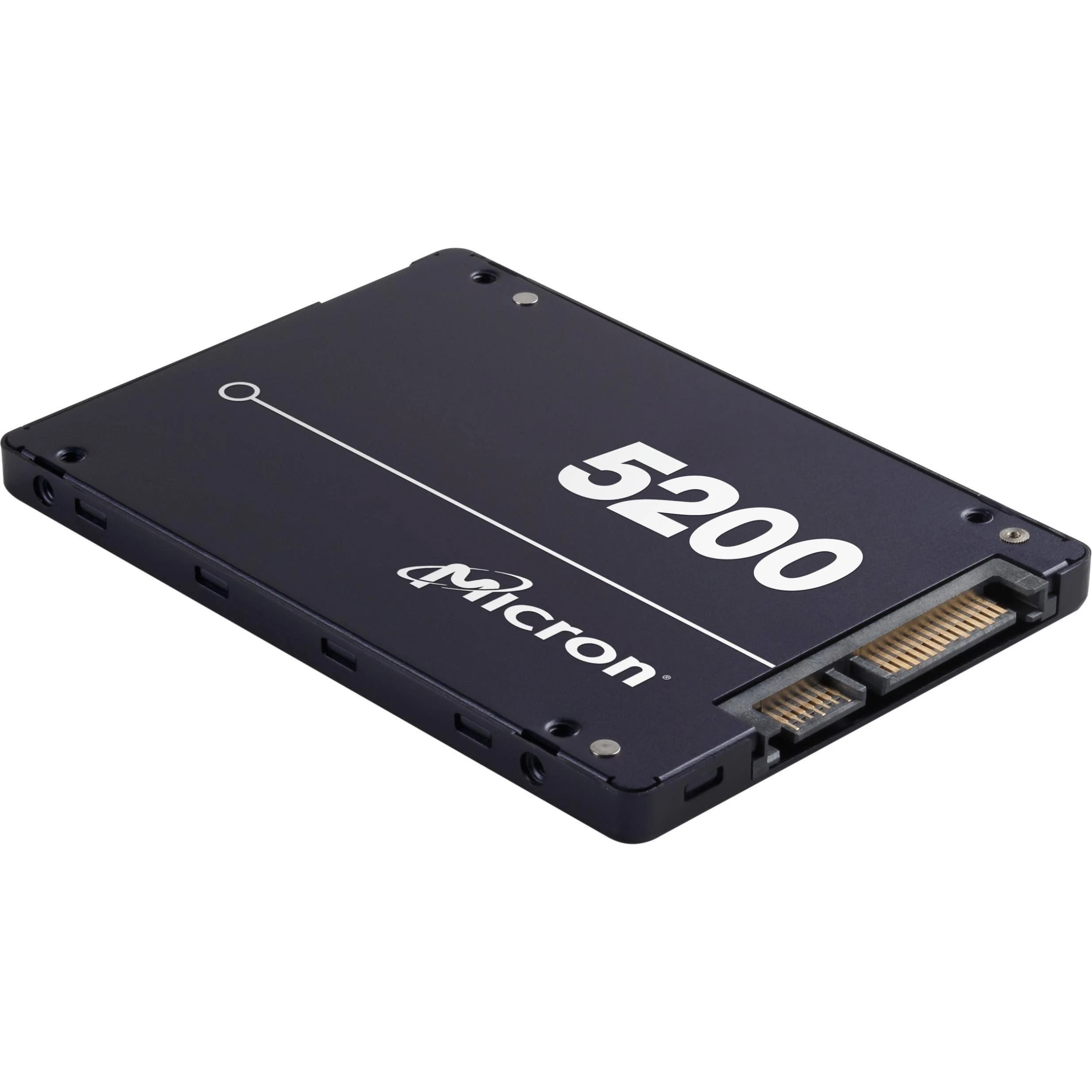 Micron 5200 MTFDDAK3T8TDC-1AT1ZABYY ECO 3.8TB 3840GB 2.5" SATA 6Gb/s 3D TLC NAND Flash Solid State Drive