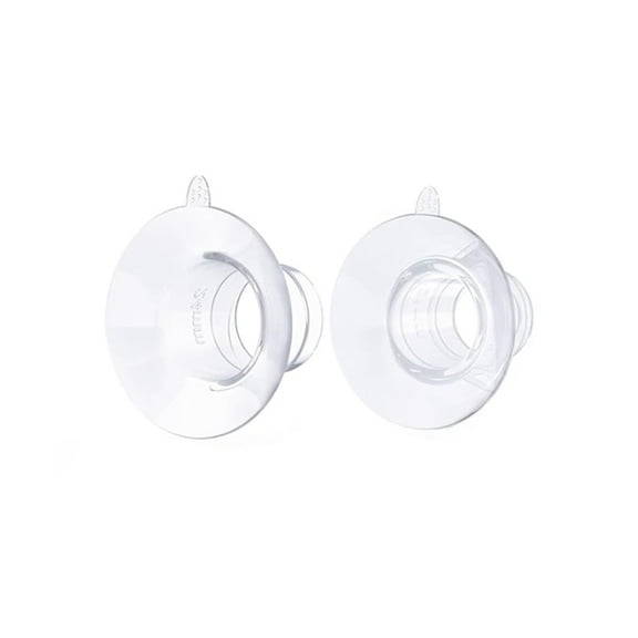 Totmizby Breast Pump Parts Silicone Flange,17&19 mm