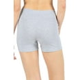 thumbnail image 3 of Womens Cotton Thick Band Running Yoga Shorts, 3 of 7