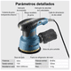 thumbnail image 2 of Lijadora de disco BLOOSOM GMLQ HTS-9-2507 azul marino 300W 110V-220V, 2 of 4