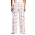 thumbnail image 4 of Womens Ghost Moon Star Halloween Pajama Pants Lounge Sleepwear, 4 of 7