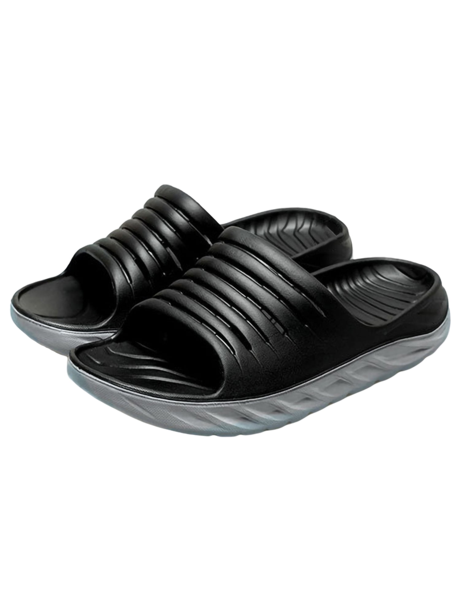 Hot Slip On Sport Slide Sandals Flip Flop Shower Shoes Slippers House Gym Mens 