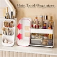 thumbnail image 3 of Makeup Organizer And Storage White Large 3 Clear Makeup Drawer Organizer,Skincare Organizers Countertop For Vanity Bedroom Tiered Makeup Box Organizer-Beauty Countertop Organization For Makeup C80, 3 of 3