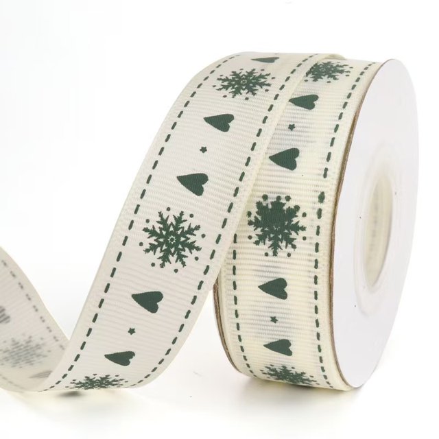 Cinta navideña para decoración de bodas, SOLO PARA TI, ramo para hornear para fiestas, regalos con lazo, regalo de decoración navideña DIY
