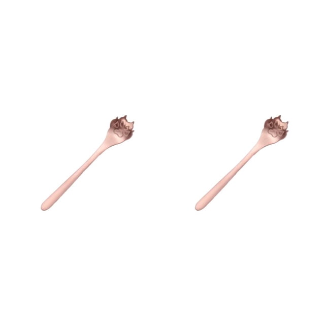 Cuchara Versátil Advancent de Acero inoxidable pata de perro oro rosa 1 2Conjunto