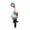A001- Style A, variant on Garden Stake Decor, Farm Themed Duck Yard Art, 10X3.5 Inch Outdoor Goose Figurine, Duck with Straw Hat and Spade Lawn Ornament, Weatherproof Decorative Ground Plug for Patio,