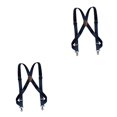 thumbnail image 1 of Jumpingount Mens Suspender Swivel Hook X Shaped Suspenders Elastic  1.4 Adjustable Wide 2piezas Armada, 1 of 1