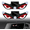 A-2PCS, variant on Solar Devils Eyes LED Car Light Dynamic Demon Eye Windshield Lamp with Vibration Sensor USB-C Rechargeable 5 Modes Suction Mount for Vehicles,2PCS