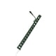 thumbnail image 1 of Billuyoard Modelo de lámpara de vía férrea diseño clásico Mini paisaje escalera ligera farolas resistencia al aire libre LED farola de Metal Artesanía Verde (luz blanca) Billuyoard  HA064495-03, 1 of 6