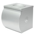 thumbnail image 4 of Soporte de papel higiénico impermeable para baño de aluminio montado en la pared, caja de papel con cenicero, soporte de papel para restaurante de hotel Feliz Sencillez, 4 of 5