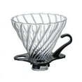 thumbnail image 2 of Pour over Coffee Dripper Coffee Filter for 1-4 Cups Reusable Coffee Maker Heat- Glass y9233, 2 of 6