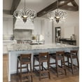 thumbnail image 5 of JONATHAN Y Caroline 16" Metal/Crystal LED Adjustable Chandelier, Oil Rubbed Bronze, JYL9521A, 5 of 7