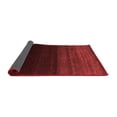 thumbnail image 2 of Ahgly Company Indoor Round Abstract Red Contemporary Area Rugs, 7' Round, 2 of 4