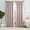 BLUSH, variant on Eclipse Solid Thermapanel Room Darkening Rod Pocket 54" x 84" Curtain panel in Blue