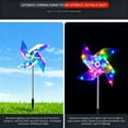 thumbnail image 5 of Hnjugfe  2pcs Yard Garden Wind Spinners with Solar Lights, Outdoor Metal Wind Spinners, Lawn Yard Art Garden Decor, 5 of 6