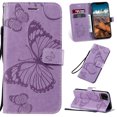 thumbnail image 1 of iPhone 11 Pro Max 6.5" Case Wallet, Allytech Slim Fit PU Leather Folio Wrist Strape Shockproof Protective Lightweight Cards Slots TPU Back Cover Case for Apple iPhone 11 Pro Max 6.5", Purple, 1 of 1