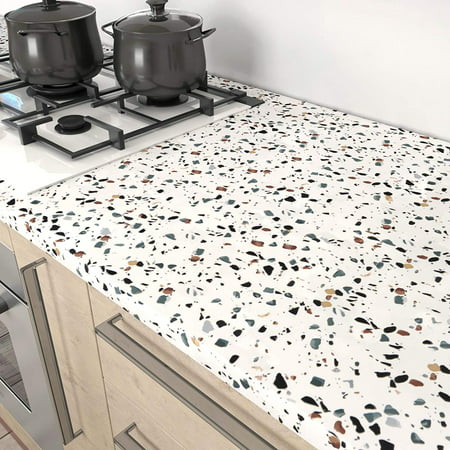 Stick Wallpaper Granite Countertop, Can I Use Contact Paper On Countertops