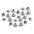 thumbnail image 3 of 50pcs M8 Metal Captive T Nuts Pronged Tee Blind Nuts Metric, 3 of 5