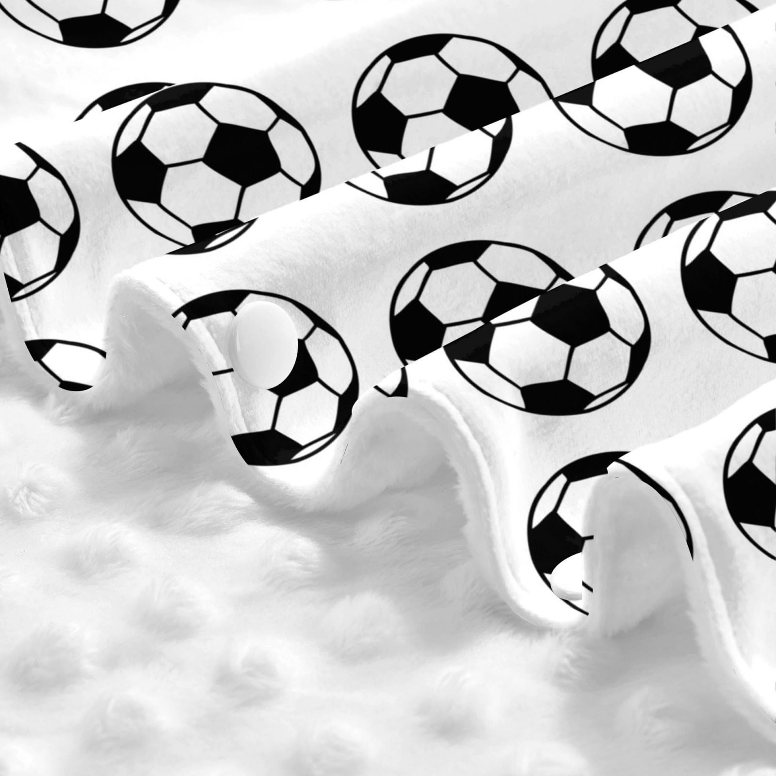 Car Seat Cover Baby - Soccer football balls white cool Breathable Infant Car Seat Cover for Baby Carseat, Lightweight Comfort Baby Essentials Must Haves Newborn Stuff for Girl Boy