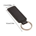 thumbnail image 3 of kanaroous Leather Lightweight Key Ring Hoop - Convenient And Durable For Everyday Motorcycle Keychain Key Chain Key Rings light green, 3 of 6