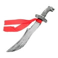 thumbnail image 4 of Espada de juguete de plástico: Espada de caballero medieval para Halloween, cosplay, juguete de caballero de plástico para fiestas, juegos de rol y simulación, accesorios para disfraz de pirata., 4 of 4