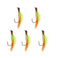 thumbnail image 1 of Juego de Señuelos de Pesca Sunnimix 5 Piezas Cebo Streamer de pesca Para Truchas de Salmón Bajo, 1 of 8