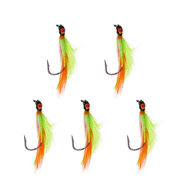 Juego de Señuelos de Pesca Sunnimix 5 Piezas Cebo Streamer de pesca Para Truchas de Salmón Bajo