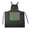 Black, variant on ANXPTIME Fashion Clean Color Apron With Detachable Towel For Cooking Baking Kitchen Use