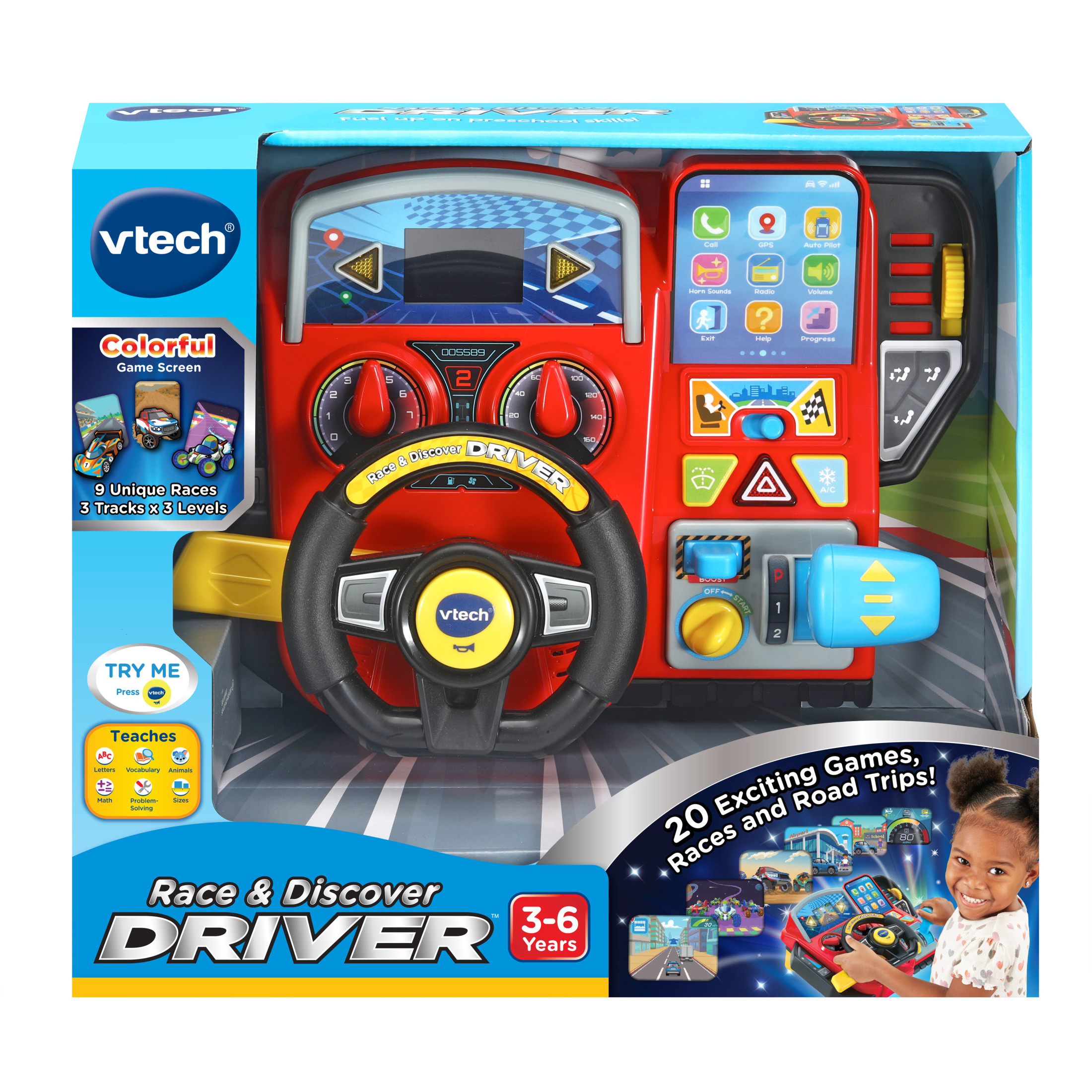 VTech Race & Discover Driver Electronic Toy photo 7