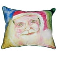 thumbnail image 3 of Betsy Drake HJ909 Santa Face Indoor & Outdoor Throw Pillow- 16 x 20 in., 3 of 4