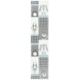 thumbnail image 2 of SAFAVIEH Carousel Kids Alphonse Animal Portraits Runner Rug, Gray/Ivory, 2'3" x 10', 2 of 10