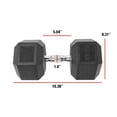 thumbnail image 4 of CAP Barbell Coated Hex Dumbbell, Single 85 lbs, 4 of 7