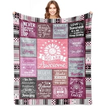 Get Well Gifts for women, Warm Hug Blanket 60"x50", Inspirational Gifts for Women, Encouragement Gifts for Women, get well blankets for women, get well gifts, Spiritual/Motivational/Sympathy Gifts