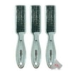 Pack of 3 Babyliss Pro Barberology Fade & Blade Cleaning Brush - Silver