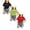 Black 1PCS & Red 1PCS & Light Green 1PCS, variant on XEGLSBU 3 Pack Girls T Shirts Short Sleeve Floral Print Soft Summer Round Neck Comfort Fit Tops for Kids Daily Wear Breathable Shirt Size 12-14 Years