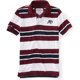 thumbnail image 1 of Aeropostale Mens A87 Stripe Rugby Polo Shirt, Rojo, Small Aeropostale polo, rugbi, 1 of 1