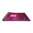 thumbnail image 2 of Ahgly Company Indoor Round Abstract Pink Modern Area Rugs, 8' Round, 2 of 4