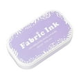 thumbnail image 4 of Fabric Ink Pads, Art Decor Washable Portable DIY Inkpad Permanent Ink Pad Ink Stamp Pad for Rubber Stamps, Paper Wood, Best Gift Stamping, 4 of 8