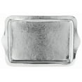 thumbnail image 3 of HUBERT® Serving Tray with Hammer Finish Stainless Steel Rectangular - 22 1/2" L x 14 1/2" W, 3 of 3