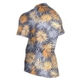 thumbnail image 3 of joogoo Palm Leaf1 Pattern Men's Cycling Jerseys Mountain Bike Short Sleeve Tops XL, 3 of 7