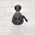 thumbnail image 3 of Speakman S-2252-MB Signature Brass Icon Anystream Alcachofa de ducha ajustable de alta presión, negro mate, 3 configuraciones, 3 of 5